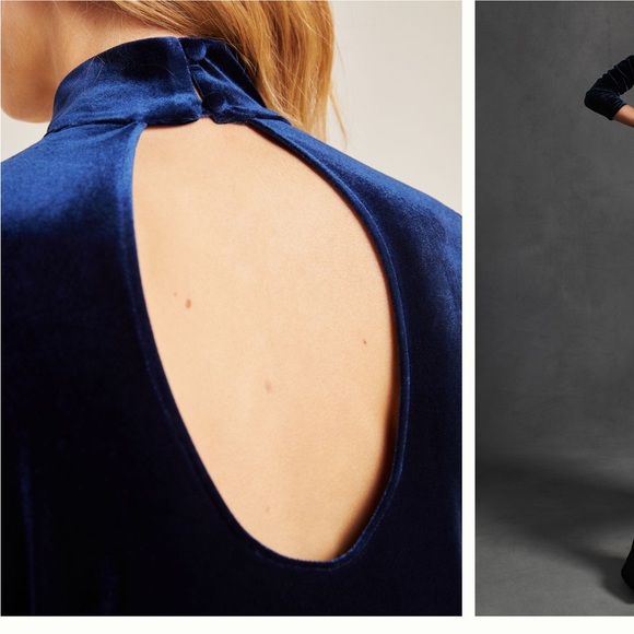 Anthropologie Bianca velvet maxi dress - Picture 4 of 8